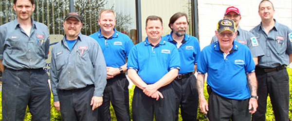 The Team...at Hillmuth's (we're much more photogenic than this bunch of clowns)